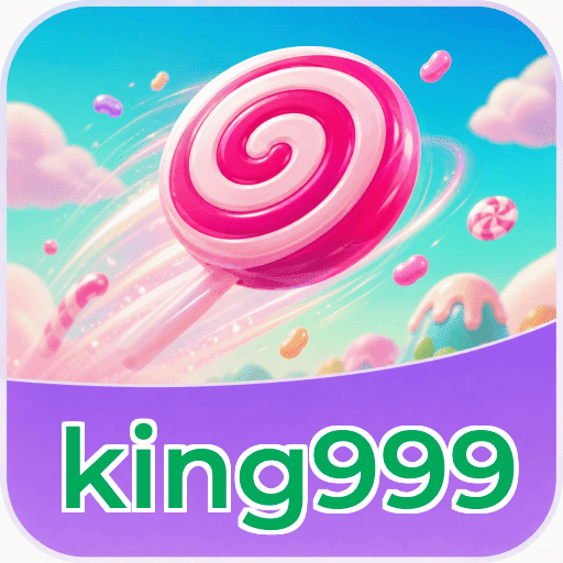 Identitas visual king999 v4.7.5 pada perangkat uji Android